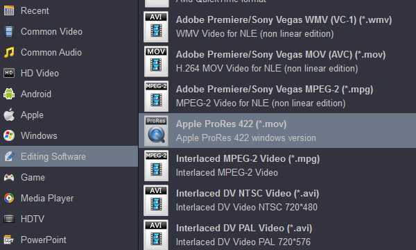 Get ProRes 422 codec for DaVinci Resolve