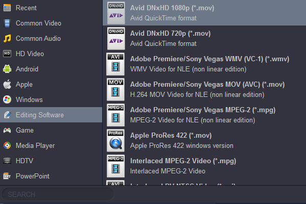 Convert MXF to DNxHD MOV for Avid Media Composer