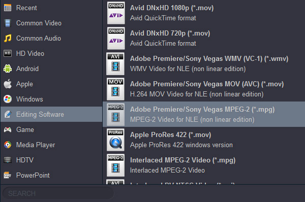 adobe premiere m2ts format