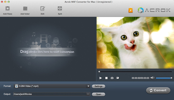 how to convert mxf files to mov