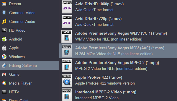 video file type for mac