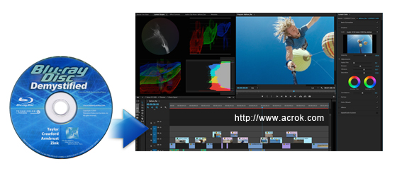 Edit Blu-ray in Premiere Pro CC