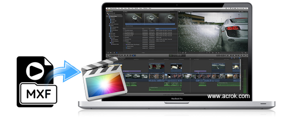 Import/Edit Panasonic MXF in Final Cut Pro