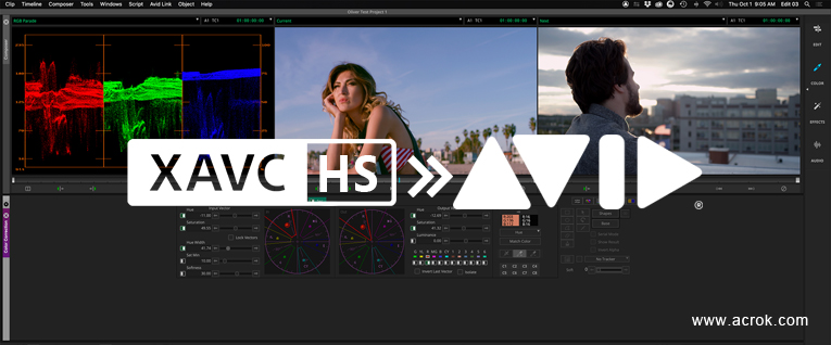 Import and edit XAVC HS Files In Premiere Pro