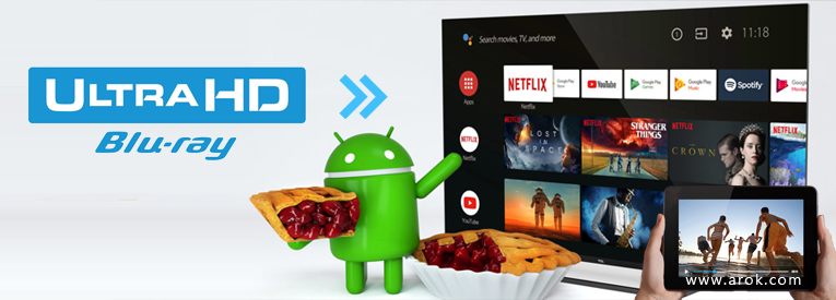 Watch 4K Blu-ray on Android TV, Tablet and Smartphone