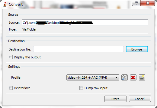VLC - Convert DVD Free