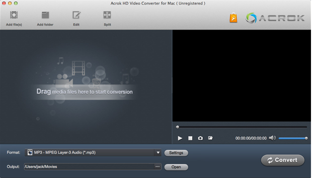 Acrok HD Vdieo Converter for Mac